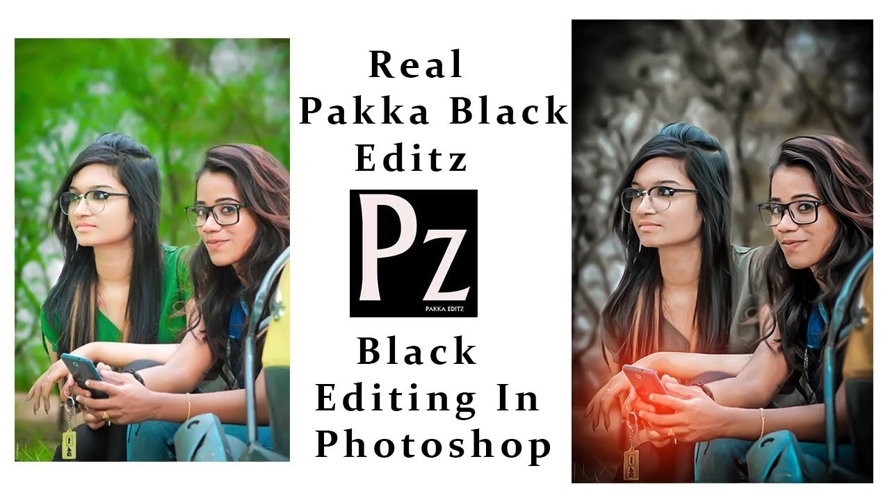 Pakka Editz | Black Editing | Photoshop Tutorial