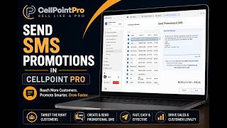 How to Send SMS Promotions in CellPoint Pro | SMS Marketing Tutorial screenshot 3