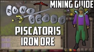 [2007] RuneScape Mining Guide: Piscatoris Iron Ore
