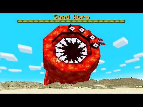 Minecraft if there were Desert Boss Mobs