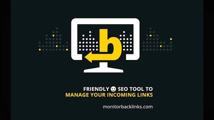 Monitor Backlinks SEO 도구: 비디오 투어