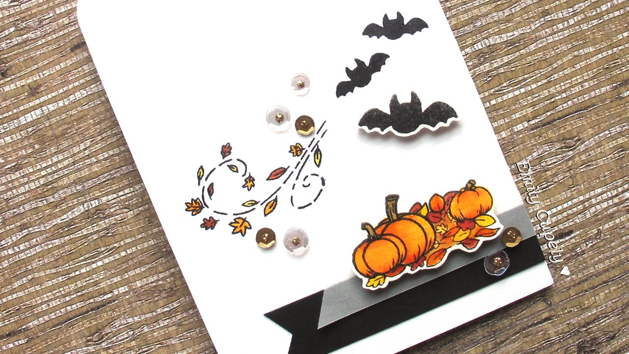 Clean & Simple Halloween Card