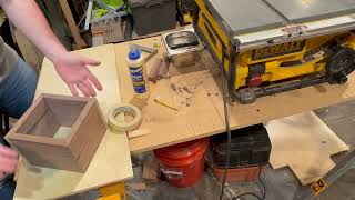 Coffee knock box build