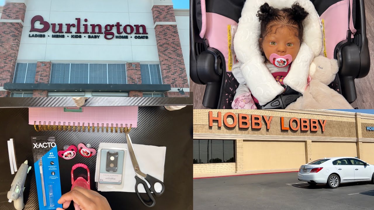 First Reborn Outing | Eye Shopping | DIY Magnetic Pacifiers for Reborns