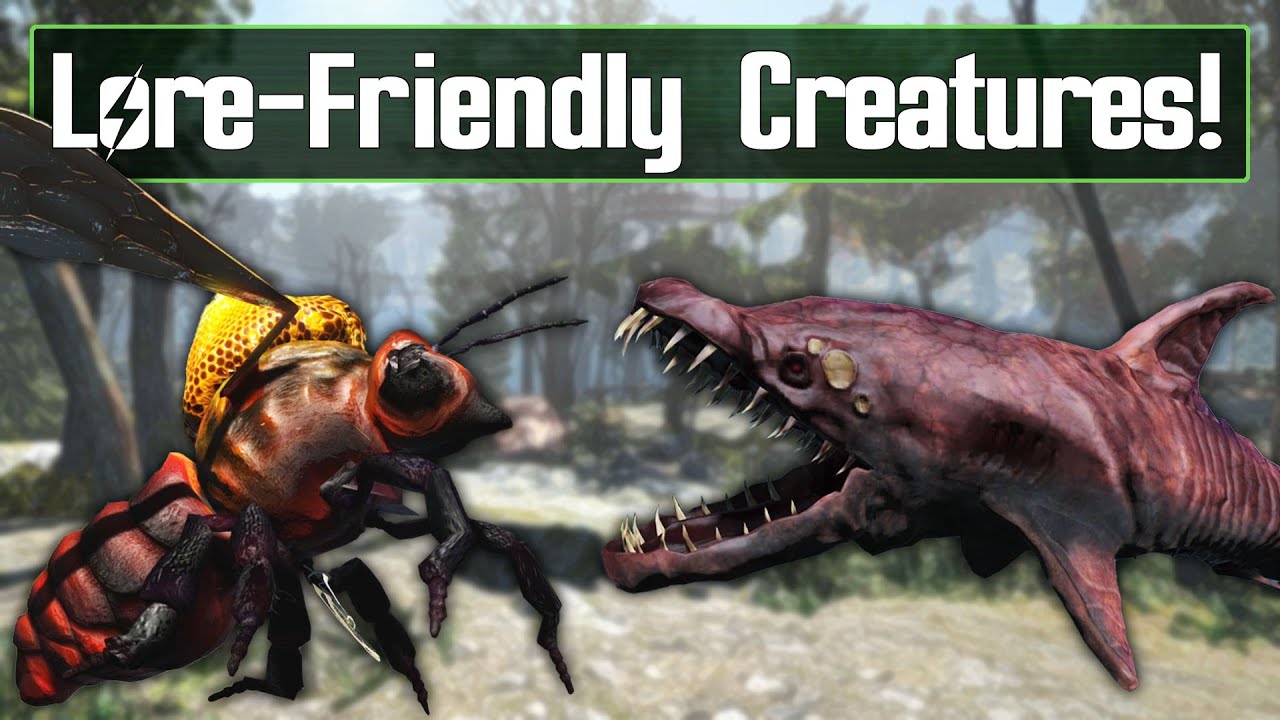 The Holy Grail Of Creature Mods For Fallout 4 - 10s.vn