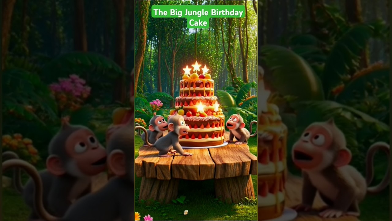 🐒🐝 The Swarm in the Jungle | A Brave Monkey’s Adventure in the Wild Forest 🌴🔥