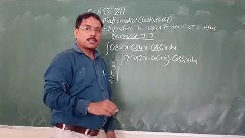 Integration by using Trigonometric identities, Exercise 7.3 (Part1) Class 12 mathematics NCERT