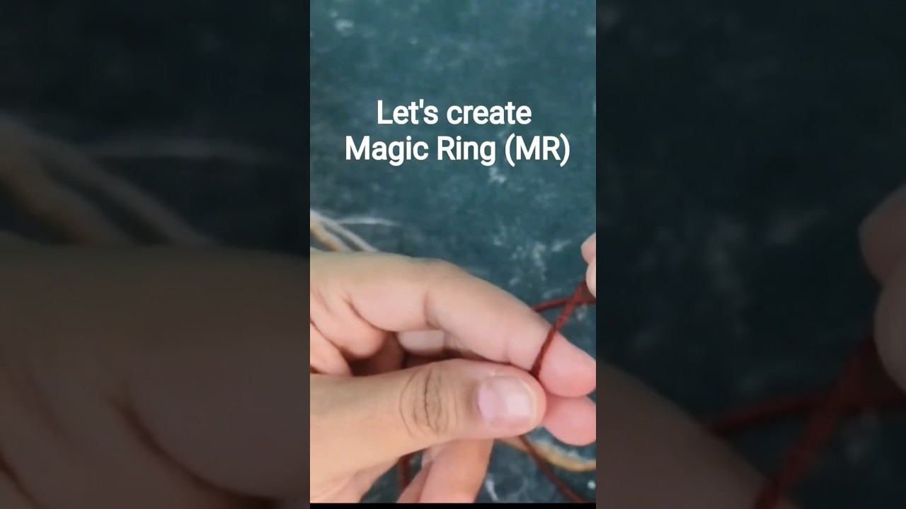 Magic Ring in crochet ... 