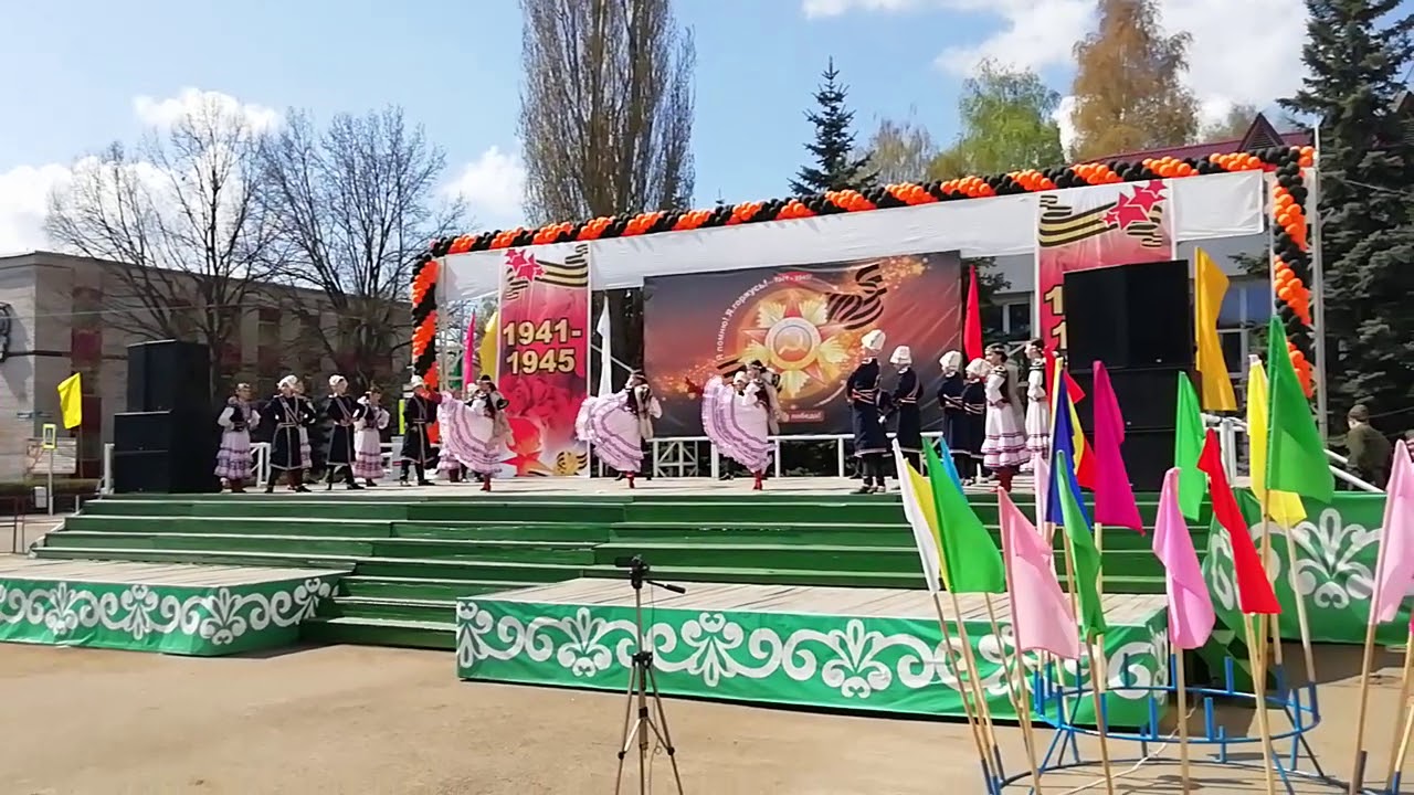 Башкирский танец "Краковяк" - YouTube