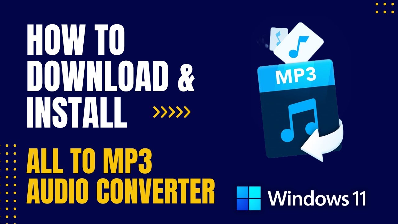 Video to MP3 Media Converter Free download and install on Windows