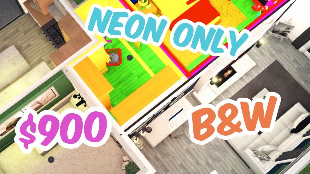 Building A House But Every Room is a DIFFERENT CHALLENGE in Bloxburg