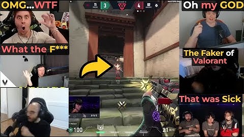 Valorant Pros/streamers Reacts To T1 Meteor INSANE 1v2 CLUTCH Against G2