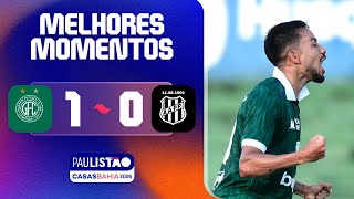 GUARANI 1 X 0 PONTE PRETA MELHORES MOMENTOS 6a RODADA PAULISTAO CASAS BAHIA 2026