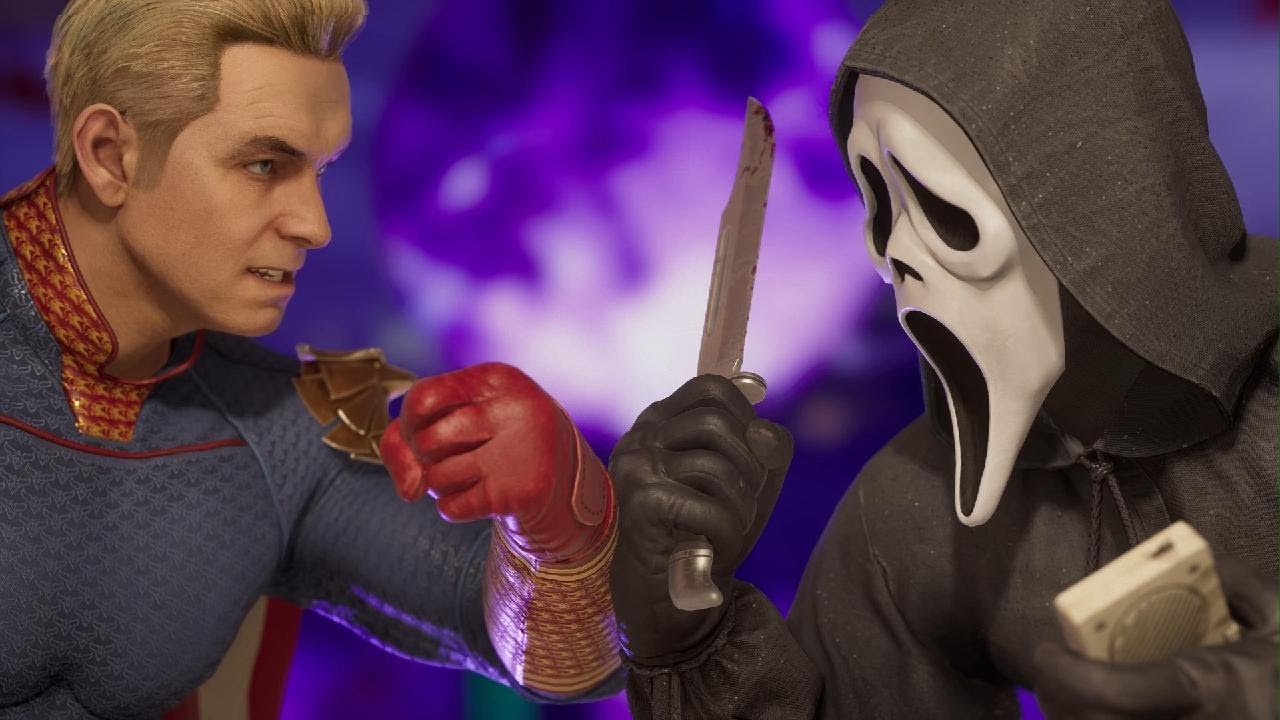 Mortal Kombat 1 Homelander vs Ghostface