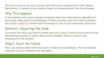 How to Fix ValueError When Uploading Videos in Django