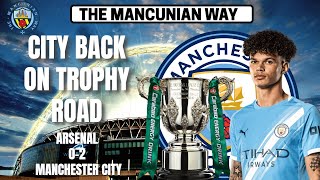Thumbnail for CITY BACK ON TROPHY ROAD - ARSENAL 0-2 MAN CITY #MCFC #MANCITY #ARSENAL #AFC #CARABAOCUP #LEAGUECUP