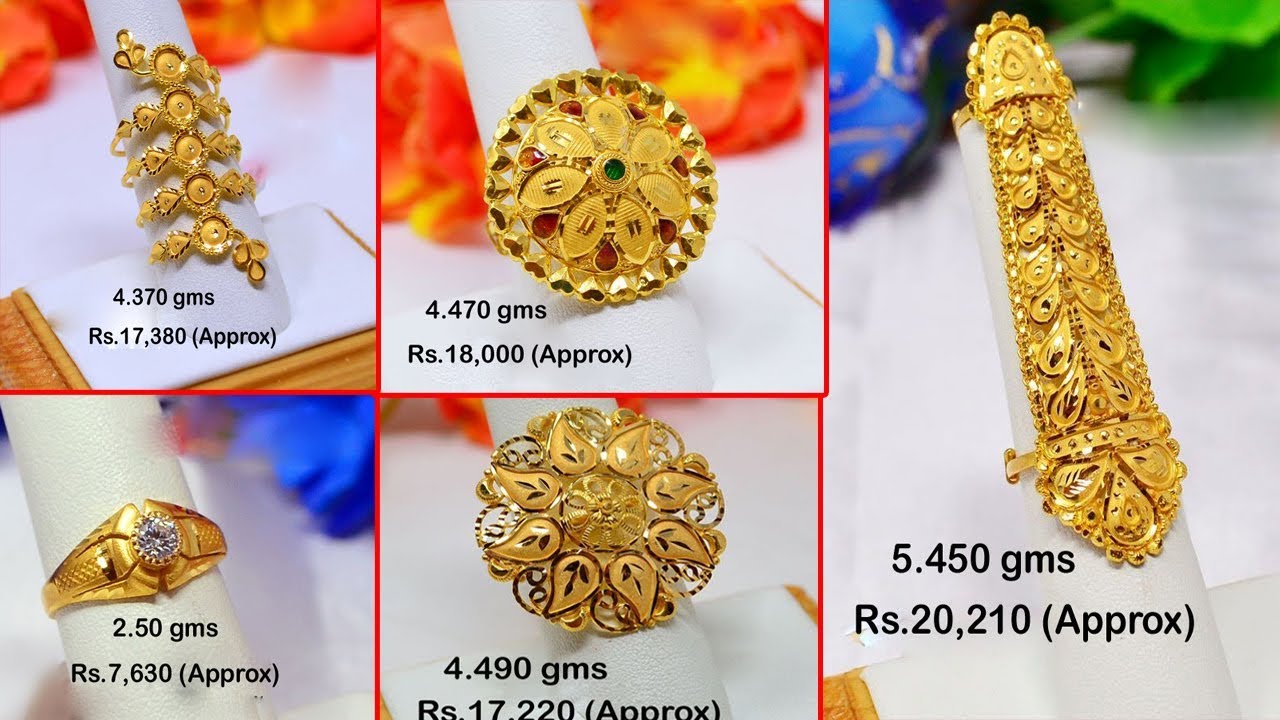 South Indian Ethnic 22K Gold Plated Designer Wedding Finger Ring Fashion  Jewelry | eBay