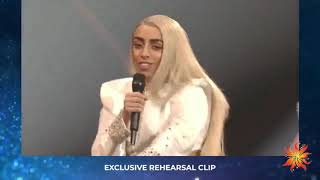 France - Bilal Hassani - Roi - Exclusive Rehearsal Clip - Eurovision 2019