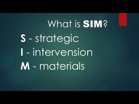 STRATEGIC INTERVENTION MATERIAL SIM - YouTube