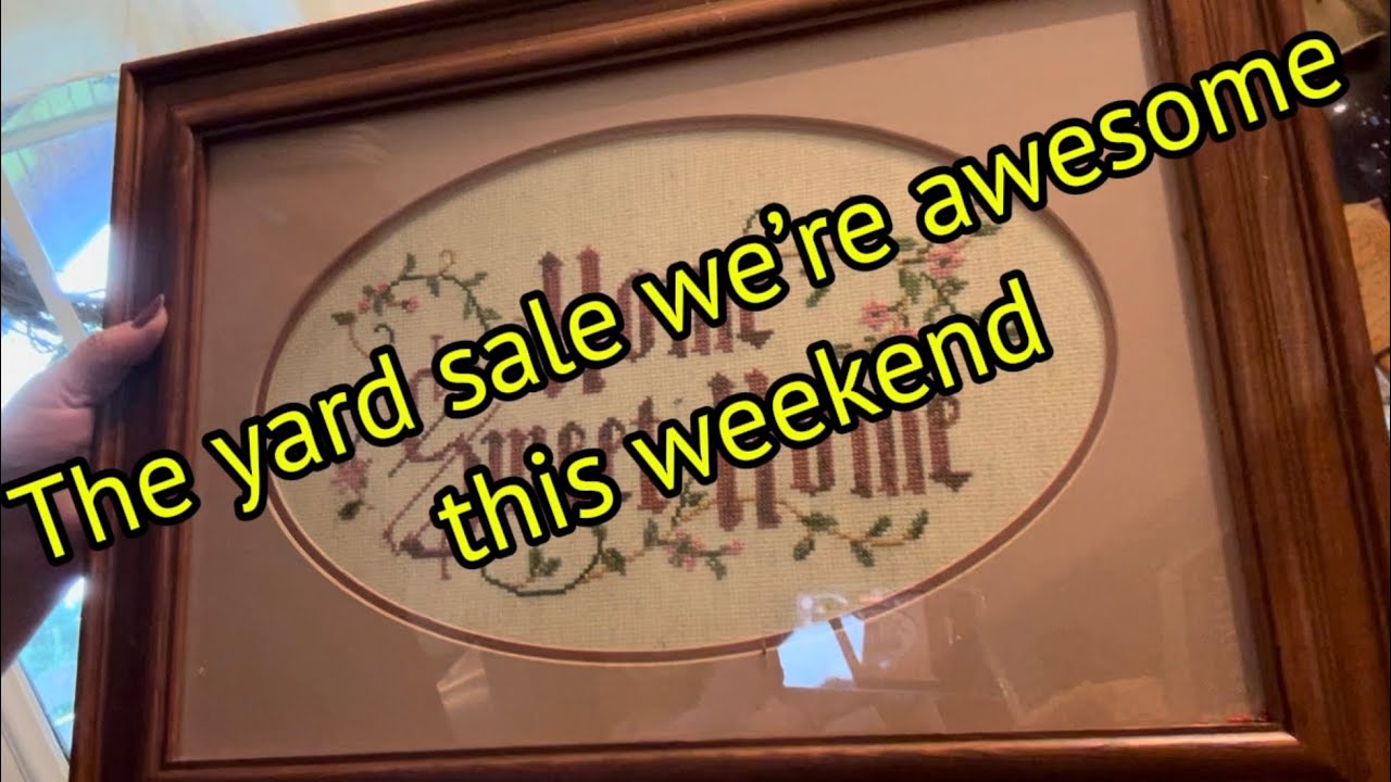 Yard Sale Haul / And More - YouTube