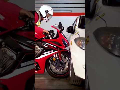 Honda CBR650R Crash Test 🥲🧐 watch Full Video 👇👇👇  🤙😎#topbikez