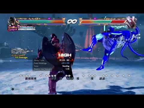 Devil Jin Rage Drive Combo 64 Damage Version 5 Tekken 7 20230121221818