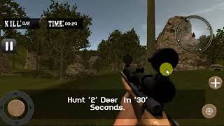 Wild Deer Hunting Sniper 2018 screenshot 3