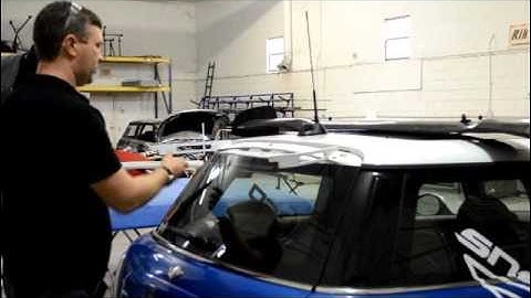 How to install the Sneed4Speed MINI Cooper wing