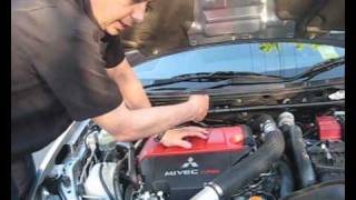 Evo X story Pt 1a - Engine bay parts