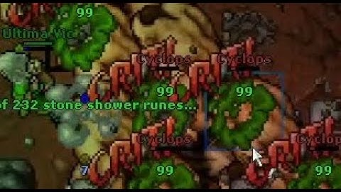 Druid (46) - Cyclops Hunt (Loot Event and Boosted Creature)