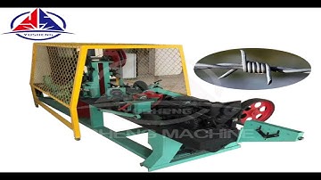 CS-C reverse twisted Barbed wire making machine| Barbed wire machine| Barbed wire mesh machine