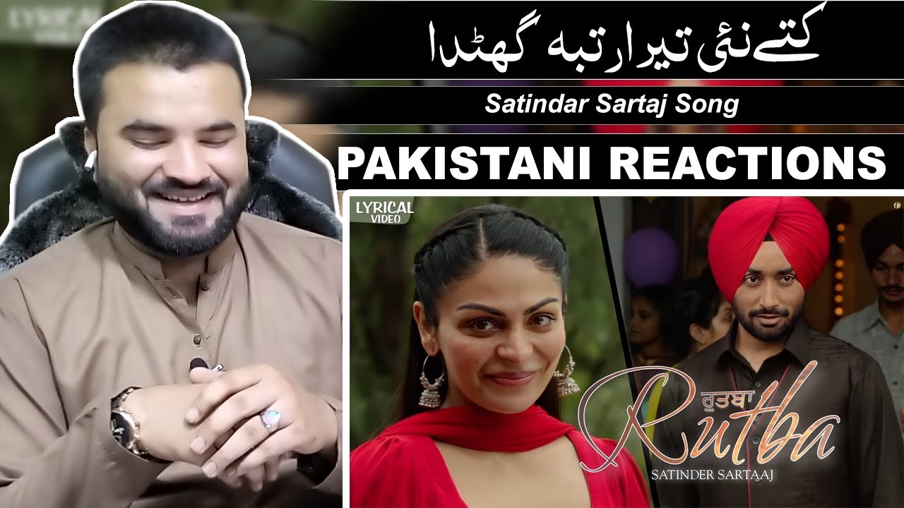 Kite Ni Tera Rutba Song  | Pakistani Reactions | Satinder Sartaj x Neeru Bajwa | Ali Usman Fazal