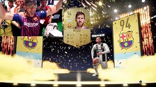 ME TOCA 3 VECES MESSI... FIFA 19 INCREIBLE PACK OPENING