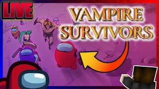 Crew men from Among Us Hunting Vampire? What is going on? - Vampire Survivors