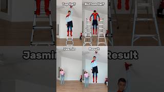 TUTORIAL OF MILES MORALES SPIDERMAN TREND 🕸️💥 #shorts #spiderman #spiderverse