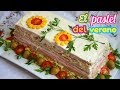 Cómo hacer Pastel frío de pan de molde | El Dulce Paladar