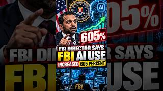 FBI Director Says AI Use Surged 605% — What Is the FBI Using It For 🤖