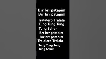 Thumbnail of Brr brr patapim brr brr patapim tralalero Tralala Tung Tung Tung Sahur