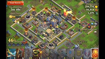 Dominations: AA 162 vs CWA 241 5 Star Commando Attack with Marco Troop Cards