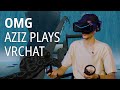 "Why is nobody freaking out?" — Aziz's first time in VRChat