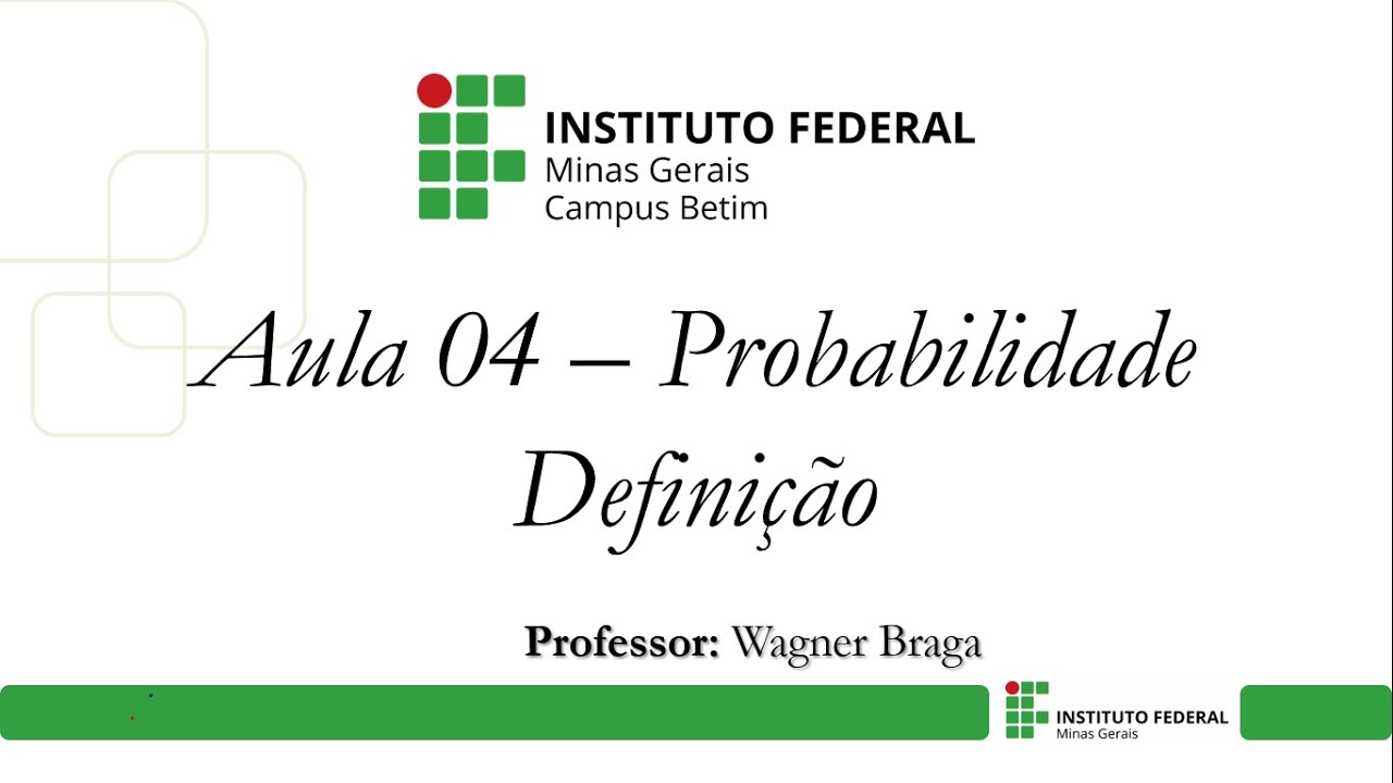 Aula 04 - Definição - YouTube