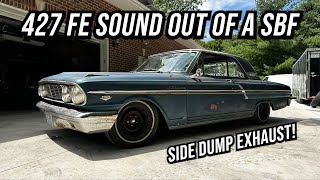 1964 Fairlane New Custom Exhaust! Sounds ROWDY! 289 or 427?