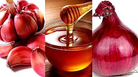 Como fazer xarope de cebola roxa e mel?