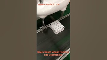 Scara robot Visual Tracking and locationing