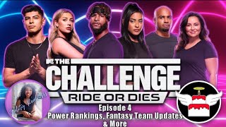 The Challenge 38 Ride or Dies Episode 4 Angelcake Entertainment Power Rankings Fantasy Draft
