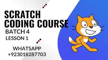Scratch Coding Lesson 1 | Batch 4 | Scratch Programming | The Smart School Ghotki Campus