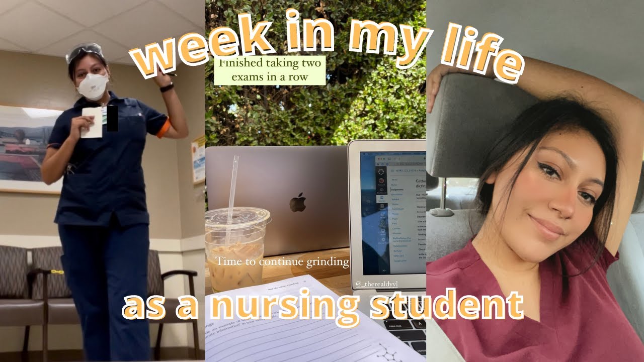 WEEK IN MY LIFE AS A NURSING STUDENT !! - YouTube