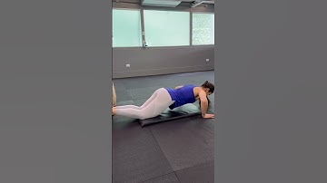 Flexão de braço joelhos no chão