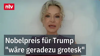 Nobelpreis für Trump "wäre geradezu grotesk" - Navidi zu Gaza-Friedensplan