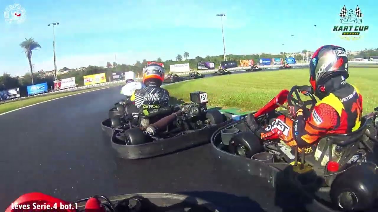KART CUP BRASIL LEVES SERIE.4 BAT.1 - FALTOU FISICO KKKK